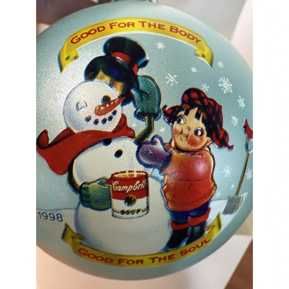 Vintage 1998 Campbell's Soup Collector's Edition Christmas Ornament